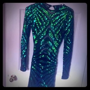 Sequin New year's Eve party dress